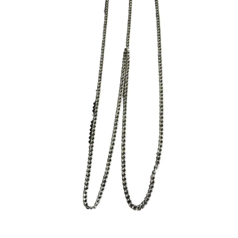 NWT G by Gennaro Womens Necklace Silver Tone Chain